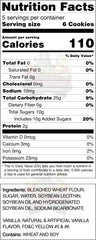 Snackzilla fortune cookies individually wrapped to preserve freshness.