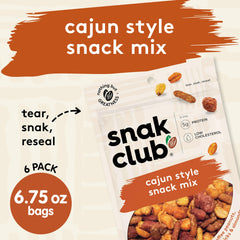 Toasted corn provides extra crunch in Snak Club Cajun mix