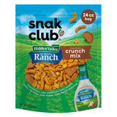 Snak Club Hidden Valley Ranch Crunch Mix with toasted corn, bold ranch flavor for on the go