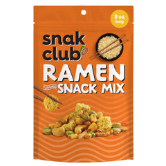 Snak Club ramen snack mix ramen pieces deliver a craveable crunch on the go.