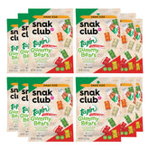 Snak Club Tajin Gummy Bears front packaging with bold chili-lime seasoning.