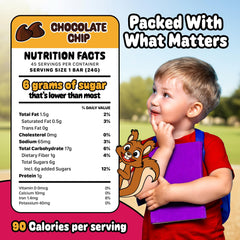 Snakkidz granola bar individually wrapped for easy lunchbox snacks on the go
