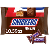 SNICKERS Original Fun Size bag on table, convenient game-day snack