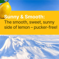 SNØ Lemon Xylitol Candy Chip packaging highlighting 1 lb bulk bag for easy stocking