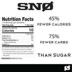 SNØ Pure Birch Xylitol scoop-in-bag for precise, convenient sweetness