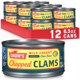 Snow's wild caught chopped clams in juice, ready to flavor chowders and sauces