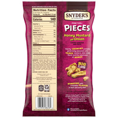 Six-pack of Snyder's of Hanover 8-ounce bags ready for game day.