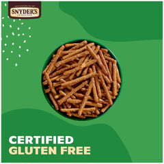 Snyder's of Hanover nutfree facility label communicates peanut-free production safety.