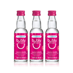 SodaStream Bubly Drops Raspberry Pack for easy at-home flavoring of sparkling water.