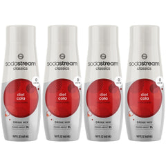 Sodastream Diet Cola packaging may vary; four-pack ready for home use.