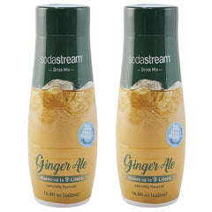 SodaStream Ginger Ale 440ml bottle ready to enjoy refreshing at home.