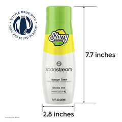SodaStream MTN Dew regular drink mix bottle for bold flavor at home