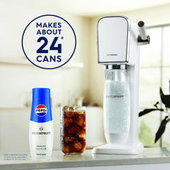 Unpacked SodaStream Pepsi-Starry variety pack showing four flavor mixes for home use.
