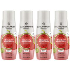 Sodastream Zero Strawberry Watermelon drink mix bottle delivering bold, fruit-forward flavor with zero calories.