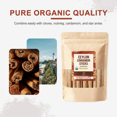 Soeos cinnamon sticks add natural depth to baking and desserts