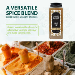 Soeos Garam Masala vegetable stir-fry highlights quick flavor boost.