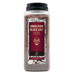 Soeos Himalayan Black Salt 2.4 lb packaging for everyday vegan cooking.