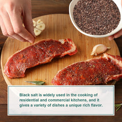 Soeos Himalayan Black Salt offers egg-flavored sensation for vegan dishes.