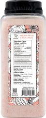 Close-up of Soeos Himalayan Pink Salt grains highlighting natural color.