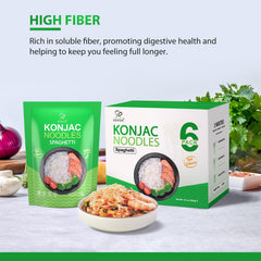 Soeos Konjac Noodles rinse and heat for a quick gluten-free pasta.