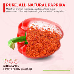 Soeos Paprika Powder stirred into a simmering sauce for depth