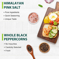 Soeos peppercorns-for-grinder for everyday seasoning.
