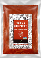 Soeos red chili powder 8oz packaging for easy pantry access and daily cooking.