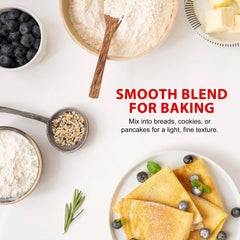 Soeos Rice Flour batter close-up, silky texture for pastries