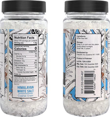 Close-up of Soeos Himalayan sea salt crystals highlighting mineral texture