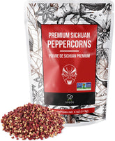Soeos Sichuan peppercorns in a whole bottle offer authentic aroma for Chinese cuisine.