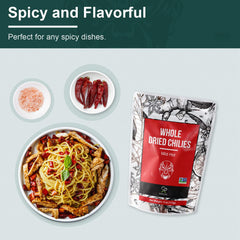Soeos sun-dried natural peppers image suggests pure, additive-free flavor for sauces.