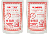 Soeos Thai Rice Flour packaging shows premium texture ideal for gluten-free home baking.