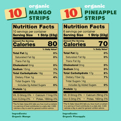 SOLELY Organic Pineapple Jerky package showing a single-ingredient fruit snack for on-the-go energy
