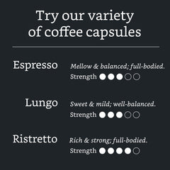 Solimo Lungo 100 percent Arabica blend for refined flavor
