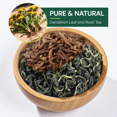Solisleaf Dandelion Tea Bag packaging box, additive-free detox choice