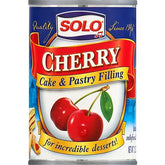 Solo Filling Cherry front can view, ready for quick cherry desserts