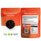 Solo Therapy Black Walnut Hull Tea in resealable bag for fresh, convenient storage