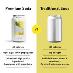 Something & Nothing ginger-key-lime sparkling water with zing and citrus balance.