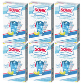 Sonic Singles To Go Ocean Water box front for easy on-the-go hydration.