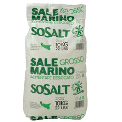 SoSalt Dal Mare di Trapani coarse Sicilian sea salt bulk 10 kg for versatile cooking