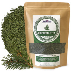 Sou Zen Pine Needle Tea loose leaf with citrus aroma for a refreshing brew