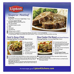SOUP SECRETS Beefy Onion enhances meatloaf's savory depth.