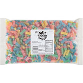 SOUR PATCH KIDS soft chew bag close-up showing bulk snack option.