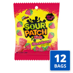 Sour Patch Kids Strawberry candy packaged for freshness and easy snacking