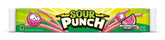 Sour Punch Straws Watermelon flavor tray close-up showing juicy fruit flavor for sharing.