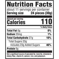 SOUR PATCH KIDS Bites close-up fruit flavors for a bold, sour-to-sweet bite