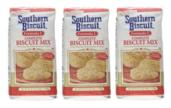 Southern Biscuit Formula L biscuit mix with golden shortening flakes for quick, fluffy biscuits.
