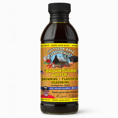 SBO Southern Boyz Outdoors Brown Sugar Water bottle adds deep caramel color to gravies.