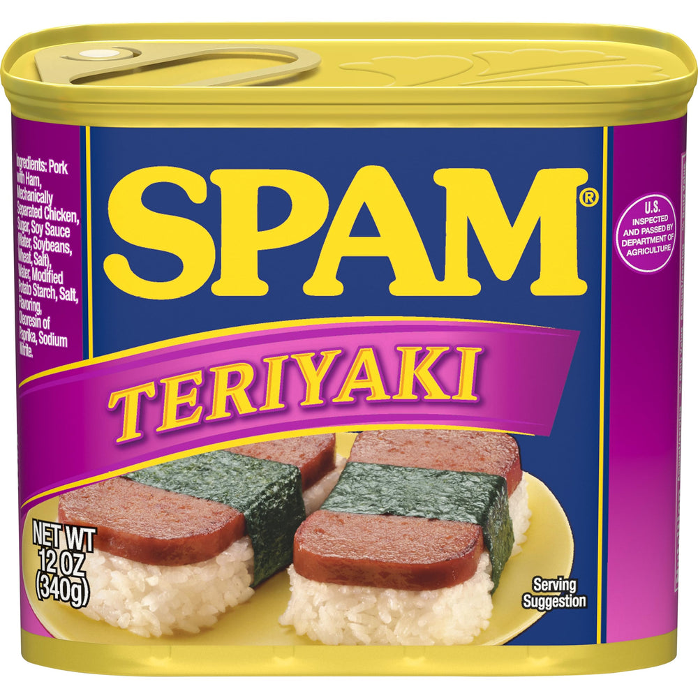 SPAM Teriyaki can-front ready for quick weeknight meals.