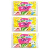 Spangler bunnies and chicks marshmallows in colorful packaging, perfect for Easter baskets.